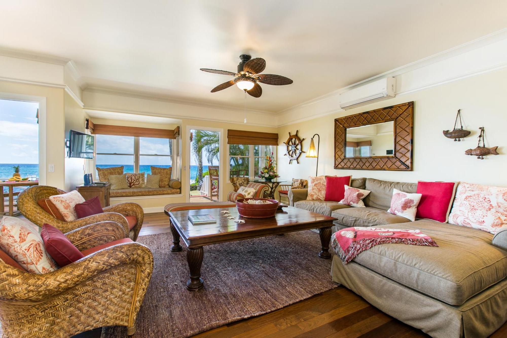 Koloa 2Br Oceanfront Cottage In Poipu- Alekona Kauai מראה חיצוני תמונה